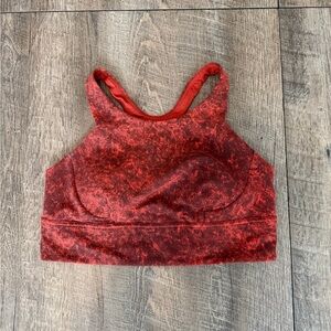 Lululemon Red Women's Sports Bra